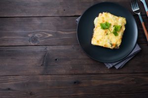 گراتن سیب زمینی خوشمزه و خوش طعم با پنیر مخصوص